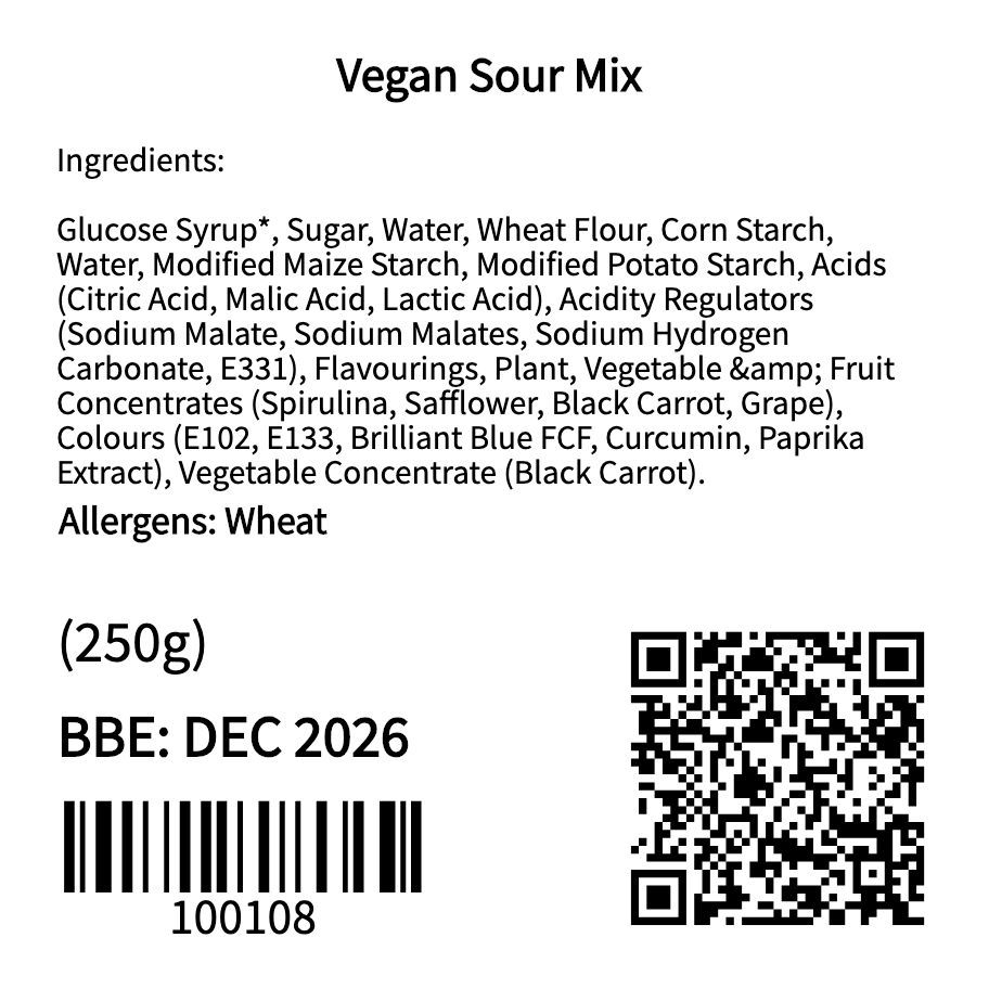 Vegan Sour Mix (300g) Jar