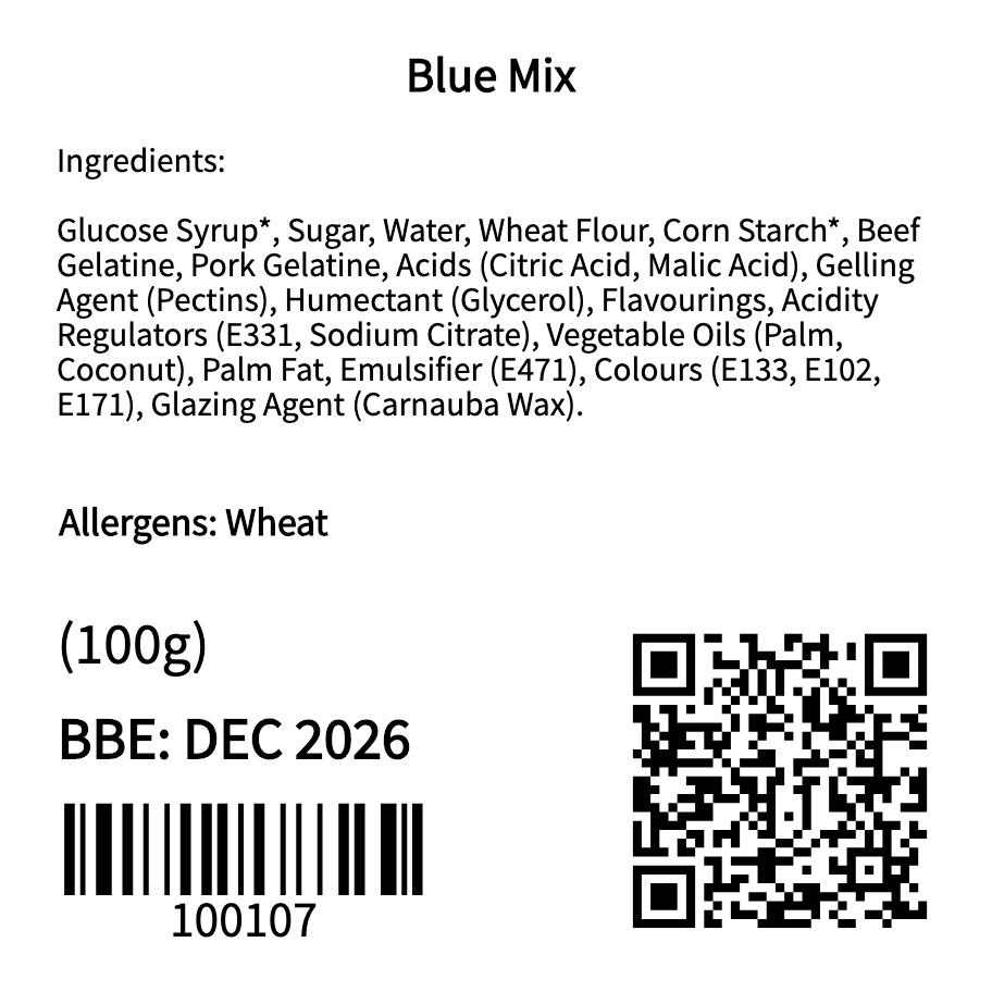 Blue Mix (200g) Jar