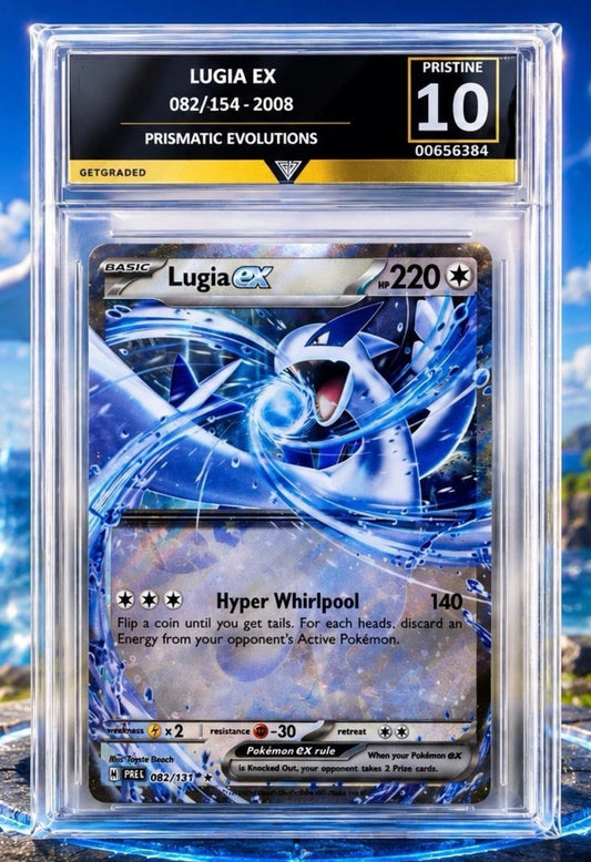 Pokémon TCG: Lugia ex — Prismatic Evolutions #082/131 (GetGraded Pristine 10)